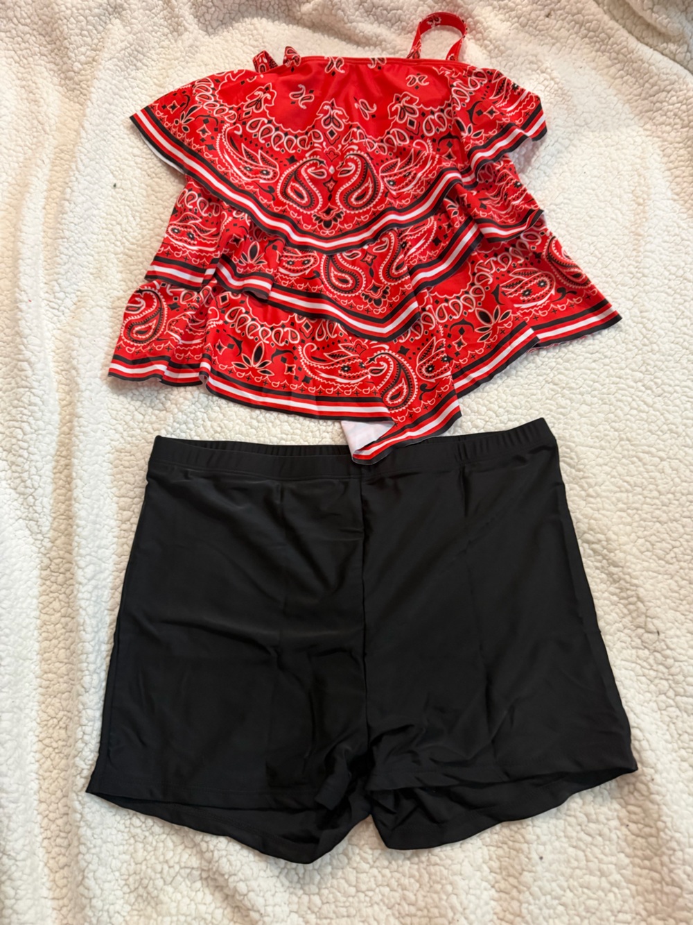 Black Women's Bike Shorts — Stretch Comfort Activewear